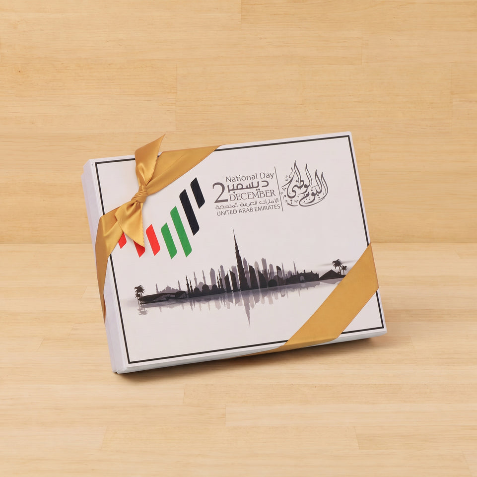 UAE national day designed premium chocolate 12P hard box
