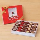 corporate customized eid al etihad designed premium chocolate 20p hard box