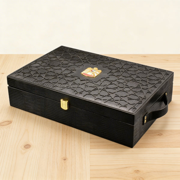 National day uae flag designed chocolate box