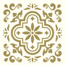 Oriental pattern greeting card