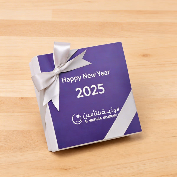 Set of 5 Corporate branded premium chocolate 9P hard box