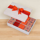 Ramadan eid geometric design chocolate hard box