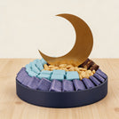 Ramadan arrangement chocolate & sweets round tray