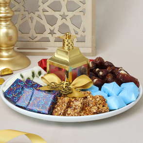 Eid decorated chocolate & sweets cera...