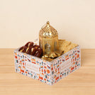 Ramadan Kareem patches designed premium chocolate & sweets medium acrylic tray