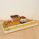 Luxury Eid Al Adha chocolate & sweets large leather tray