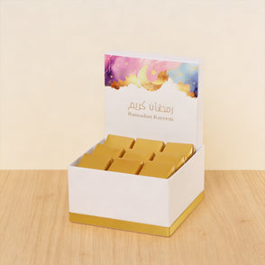 Ramadan kareem pastel designed chocol...