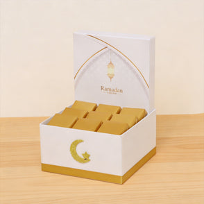 Ramadan kareem lantern designed choco...