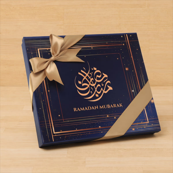 Ramadan Eid Mubarak designed premium chocolate luxury hard box