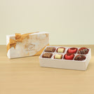 Set of 6 Eid Mubarak designed premium chocolate 8P hard box giveaway