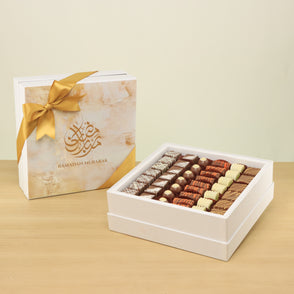 Ramadan Mubarak designed premium choc...