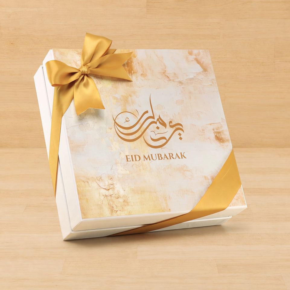 Ramadan Eid Mubarak designed premium chocolate hard box