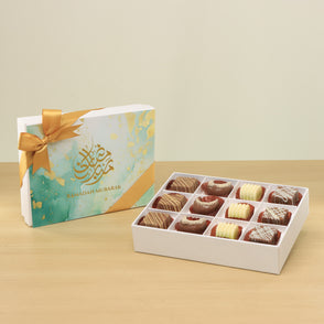 Ramadan Mubarak designed premium choc...