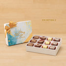 Ramadan Eid Mubarak designed premium chocolate 12P hard box