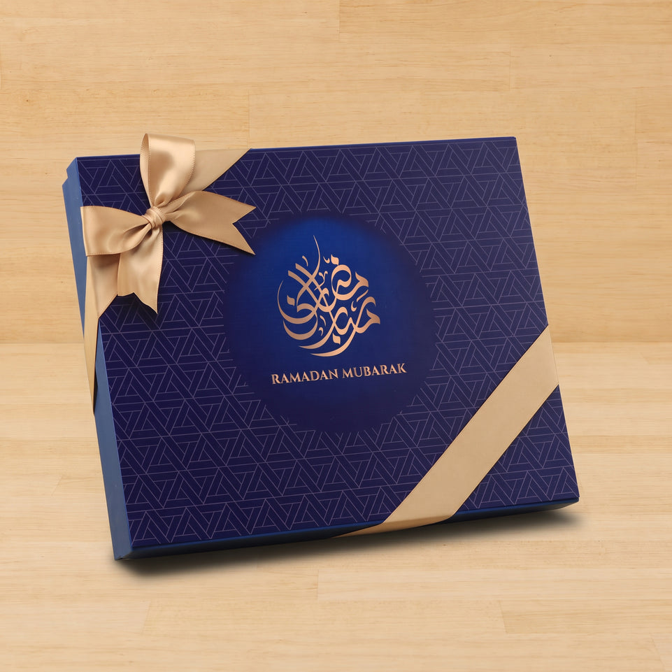 Ramadan Mubarak designed premium chocolate luxury hard box