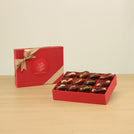 Ramadan Mubarak designed premium nut stuffed dates 12P hard box