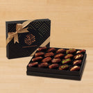 Ramadan Mubarak premium nut stuffed dates 20P black hard box