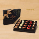 Ramadan Eid Mubarak designed premium chocolate 20P black hard box