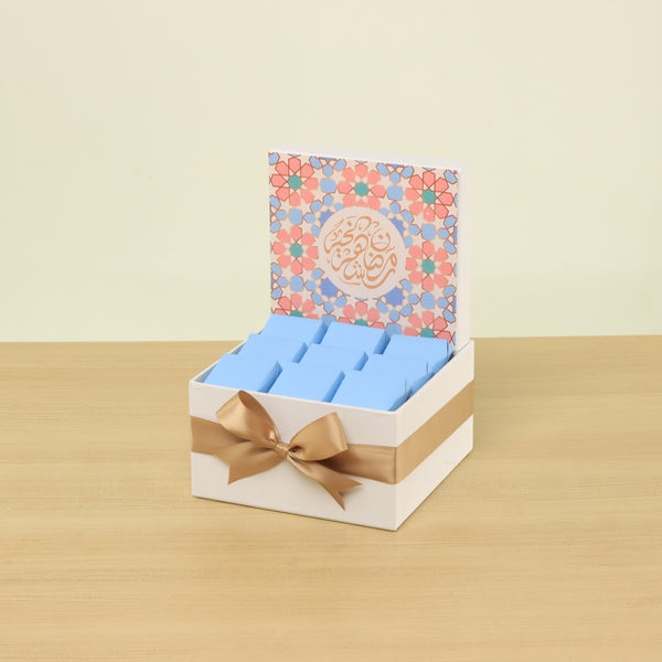 Ramadan Mubarak designed premium chocolate small hamper