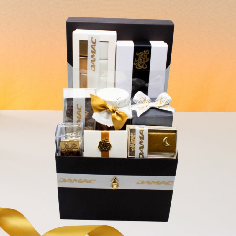 Ramadan corporate customized chocolate & sweets hamper