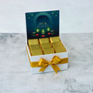Happy diwali designed premium chocolate small hamper
