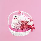 Xoxo valentine's designed premium chocolate large basket