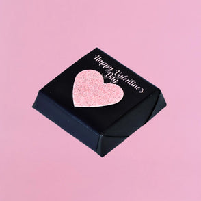 Happy valentine's pink glittery decor...