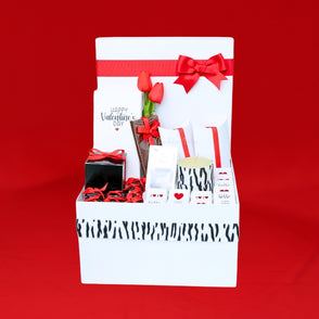 Valentine's decorated chocolate & swe...