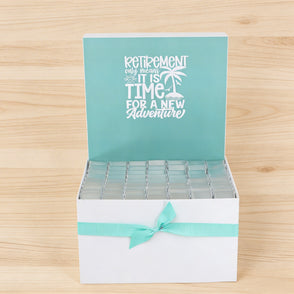 Retirement designed premium chocolate...