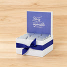 Retirement boss message designed premium chocolate small hamper