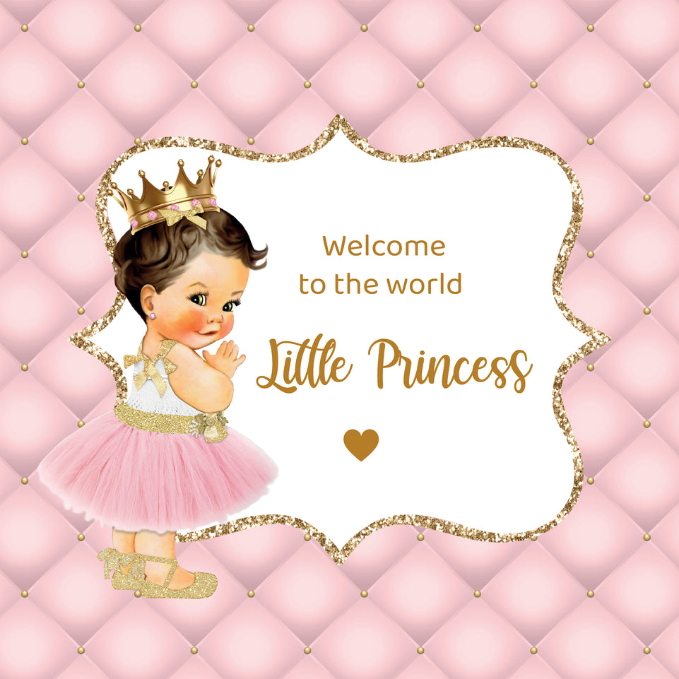 Royal baby girl greeting card