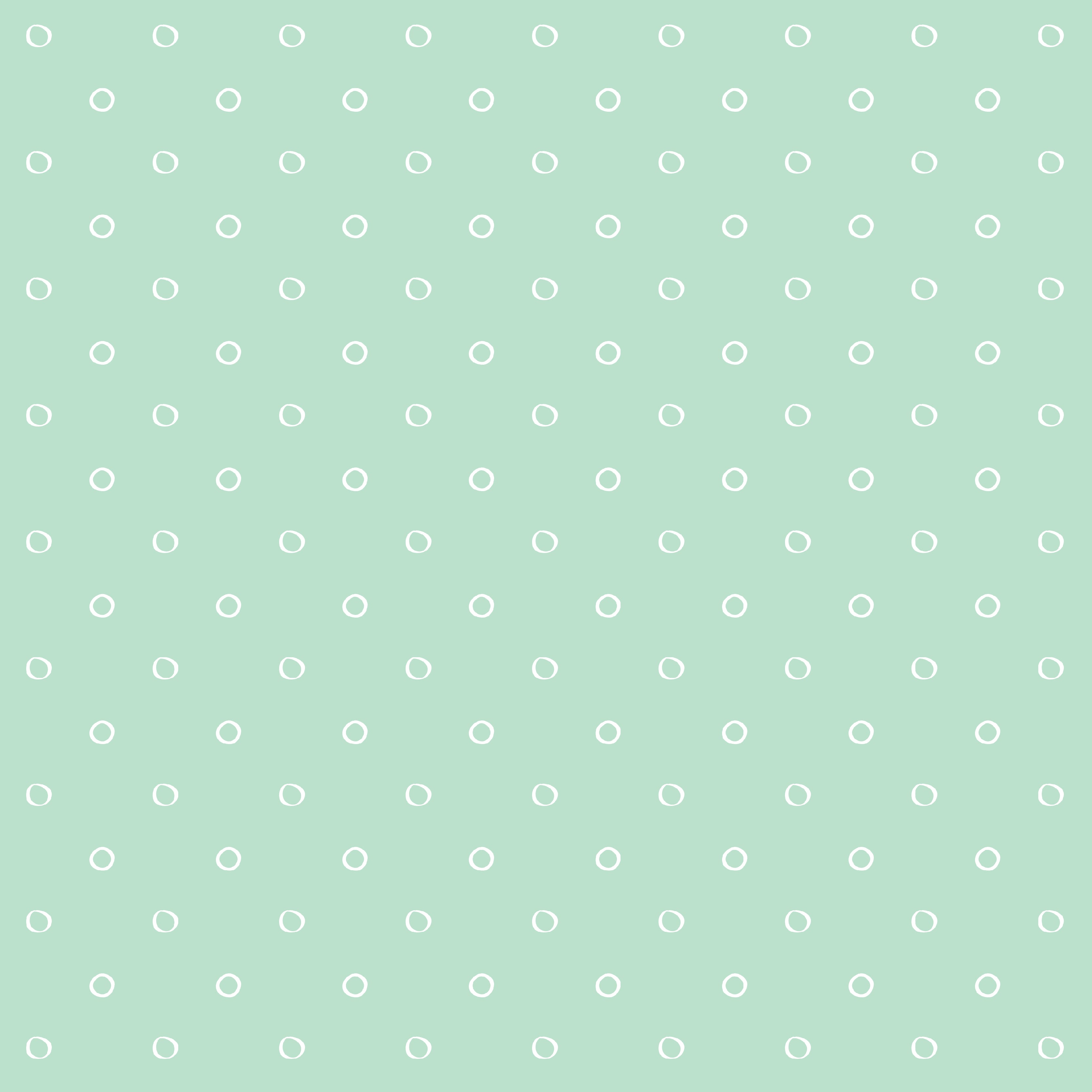 Simple polka dot greeting card