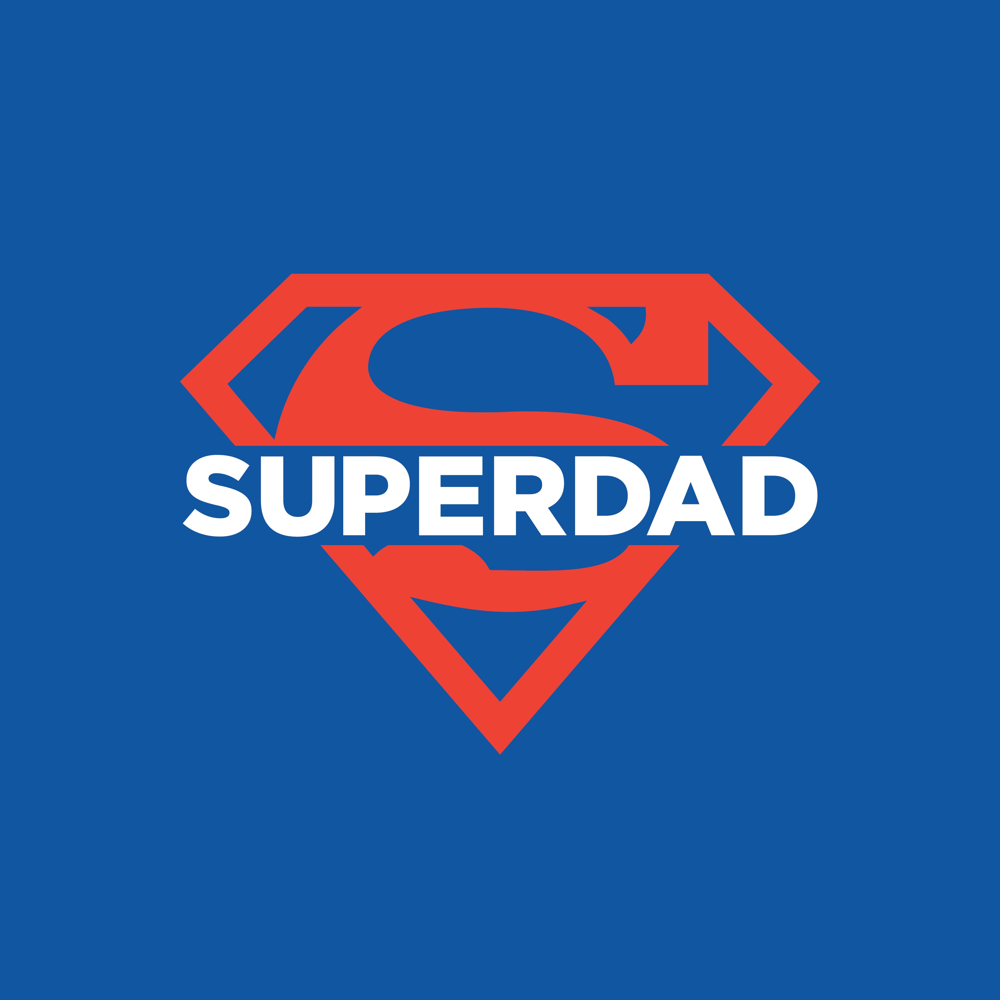 Super dad father's day greeting card