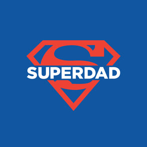 Super dad father's day greeting card