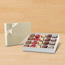 "Thank you" minimalist designed 20-piece premium chocolate hard box