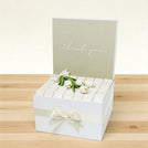 "Thank you" minimalist designed premium chocolate extra large hamper