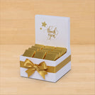 "Thank you" sun streak designed premium chocolate small hamper