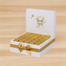 "Thank you" sun streak designed premium chocolate large hamper