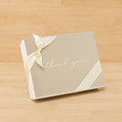 "Thank you" minimalist designed 12-piece premium chocolate hard box