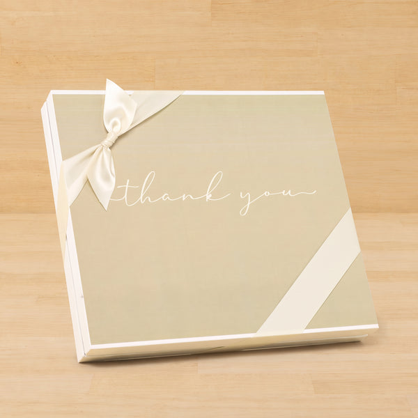 "Thank you" minimalist designed 42 -piece premium chocolate hard box