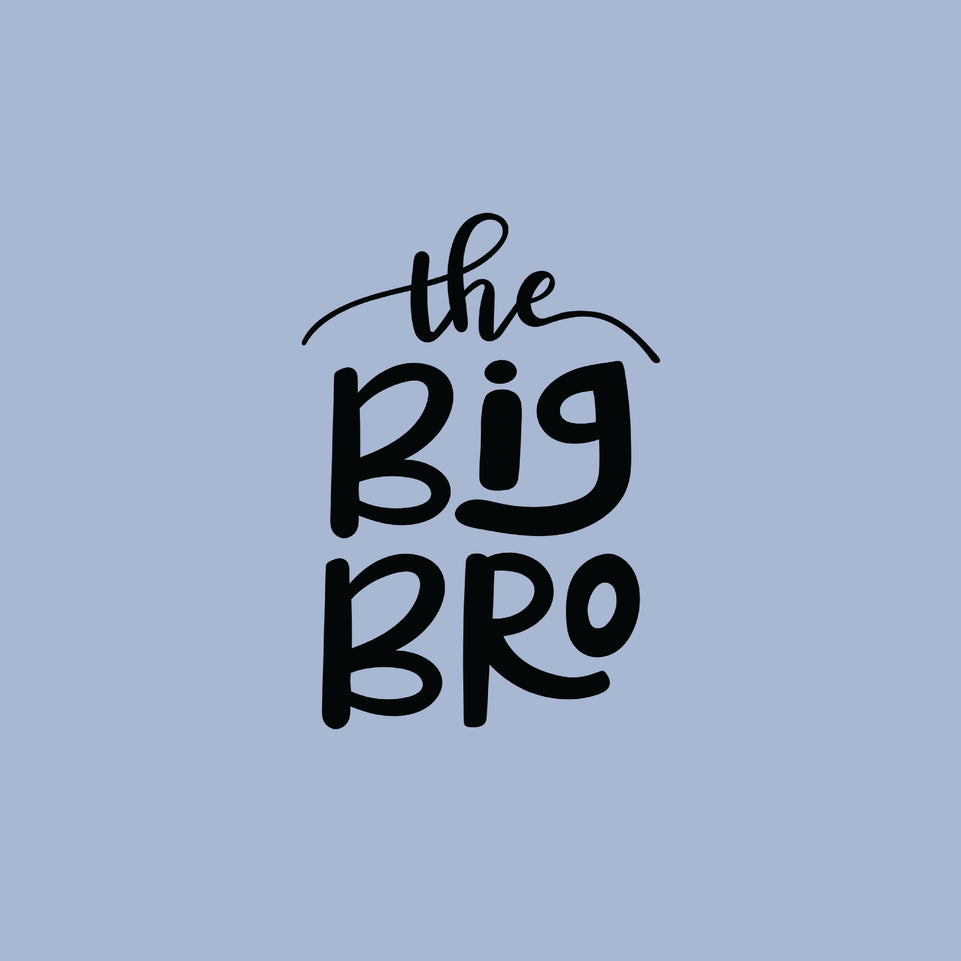 The big bro greeting card