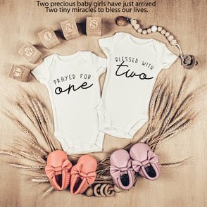 Twin baby girls outfit booties rustic...