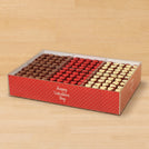 Happy Valentines day designed premium chocolate acrylic tray