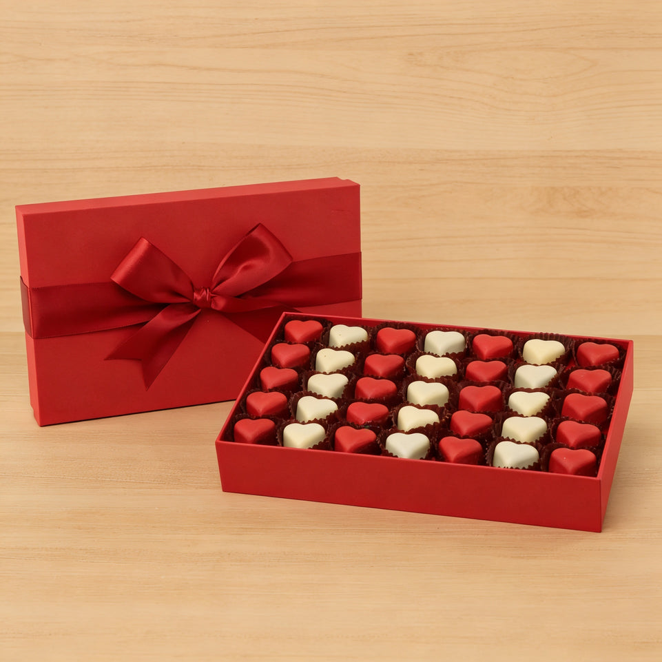 Happy Valentines Day premium heart chocolate 15P hard box