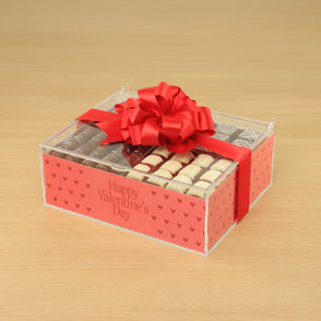 Happy Valentines Day red heart design...