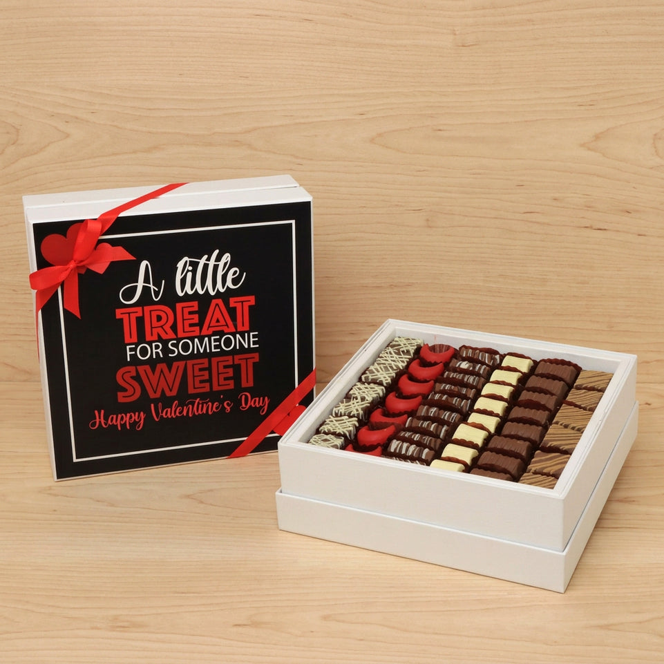 Happy valentine's day designed premium chocolate hard box