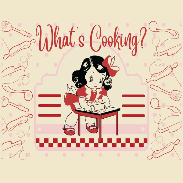 What's cooking greeting card