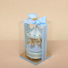Set of 20 baby boy carousel music box giveaway