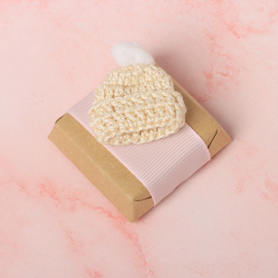 Set of 20 Baby girl crochet hat loose premium chocolate