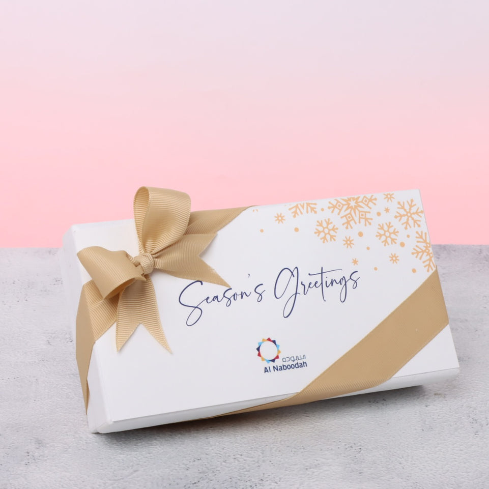 Set of 6 Corporate customized premium chocolate & dried fruits 8P hard box